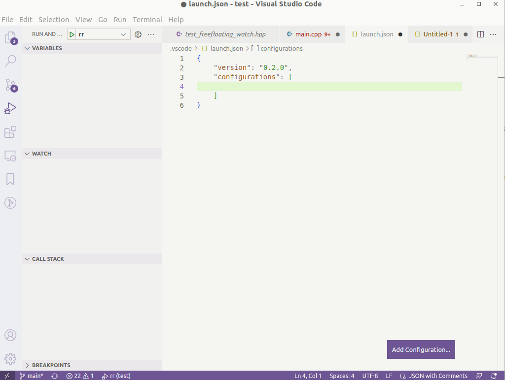 RR Session startup simplicity